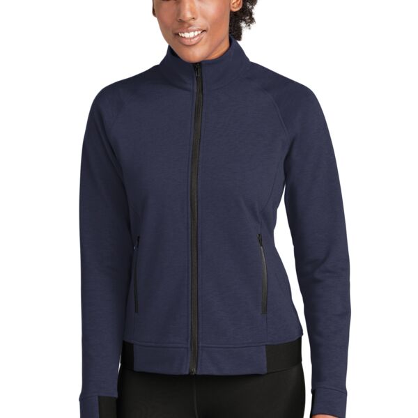 Sport Tek Women's PosiCharge ® Strive Full Zip LST570 Women's PosiCharge ® Strive Full Zip Thumbnail