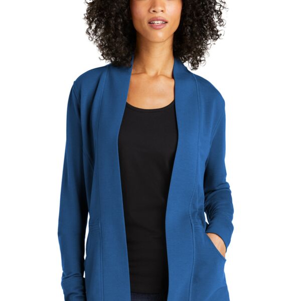 Port Authority Women's Microterry Cardigan LK825 Women's Microterry Cardigan Thumbnail