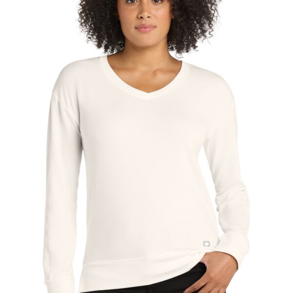 OGIO Women's Luuma Flex Long Sleeve V Neck LOG825 Women's Luuma Flex Long Sleeve V Neck Thumbnail