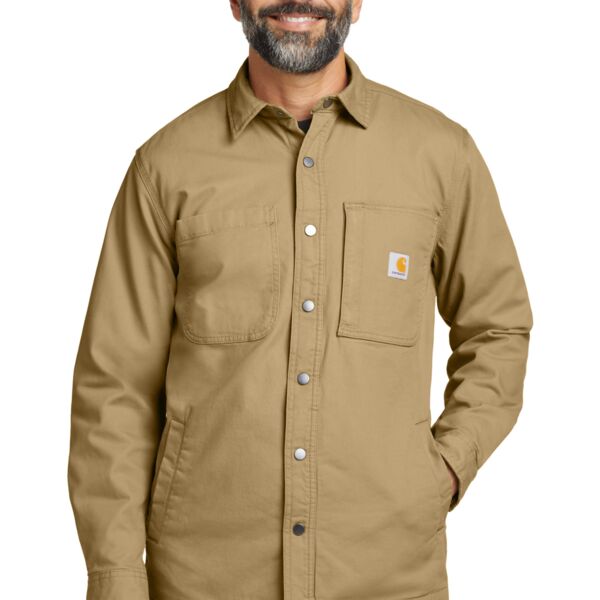 Carhartt Rugged Flex ® Fleece Lined Shirt Jac CT105532 Rugged Flex ® Fleece Lined Shirt Jac Thumbnail