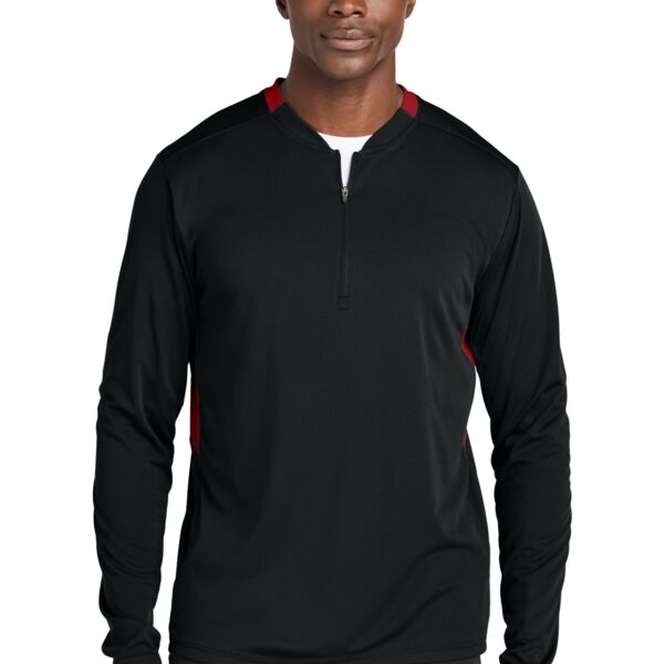 Sport Tek Club 1/4 Zip Pullover ST443 Club 1/4 Zip Pullover Thumbnail
