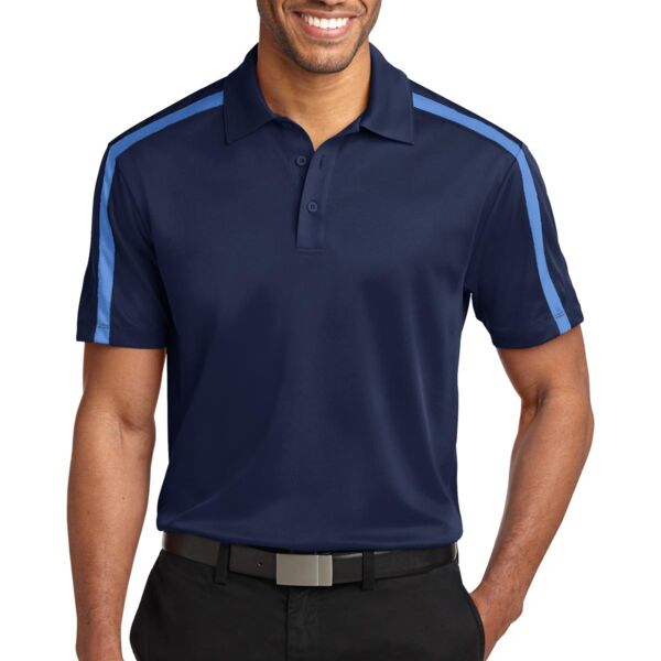 Port Authority Silk Touch Performance Colorblock Stripe Polo K547 Silk Touch Performance Colorblock Stripe Polo Thumbnail