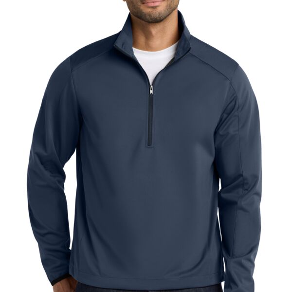 Port Authority Active 1/2 Zip Soft Shell Jacket J716 Active 1/2 Zip Soft Shell Jacket Thumbnail