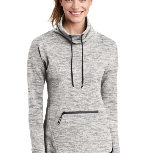 Sport Tek Women's Triumph Cowl Neck Pullover LST280 Women's Triumph Cowl Neck Pullover Thumbnail