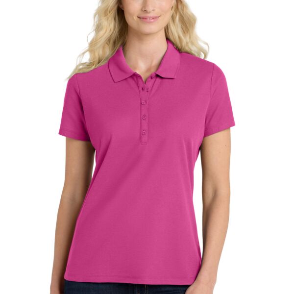 Port Authority Women's SuperPro React Polo LK810 Women's SuperPro React Polo Thumbnail