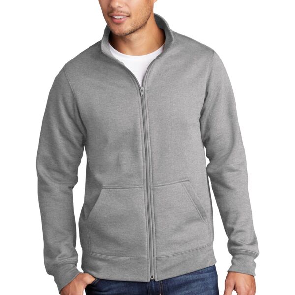 Port & Company Core Fleece Full Zip Cadet Sweatshirt PC78FZ Core Fleece Full Zip Cadet Sweatshirt Thumbnail