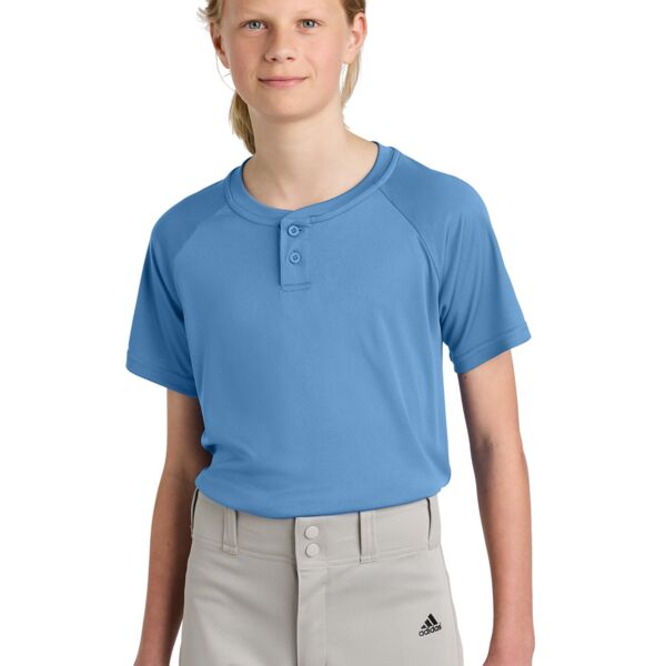 Sport Tek BFP - Youth PosiCharge ® Competitor 2 Button Henley YST359 BFP - Youth PosiCharge ® Competitor 2 Button Henley Thumbnail