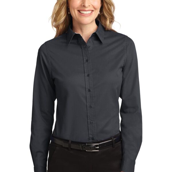 Port Authority P13 EMB - Women's Easy Care Shirt L608 P13 EMB - Women's Easy Care Shirt Thumbnail