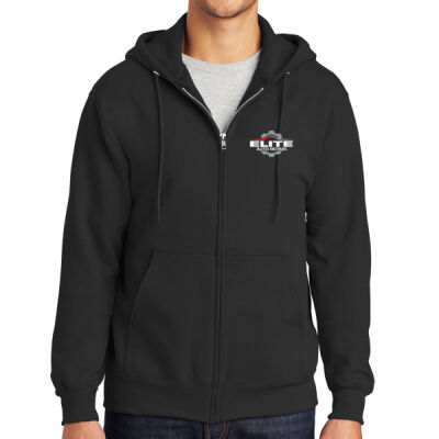 ERI - Essential Fleece Full Zip Hooded Sweatshirt Thumbnail
