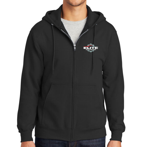ERI - Essential Fleece Full Zip Hooded Sweatshirt Thumbnail